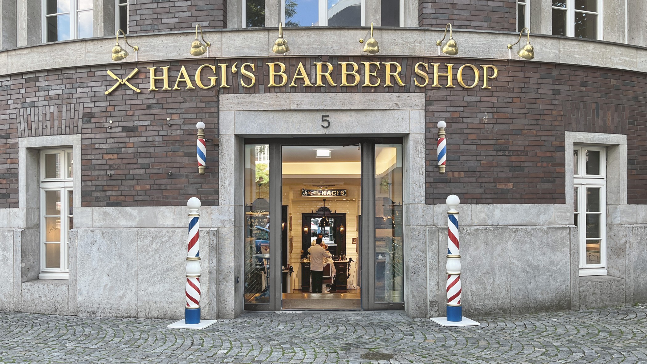 Hagi´s Barber Shop im Andreas Quartier in Düsseldorf