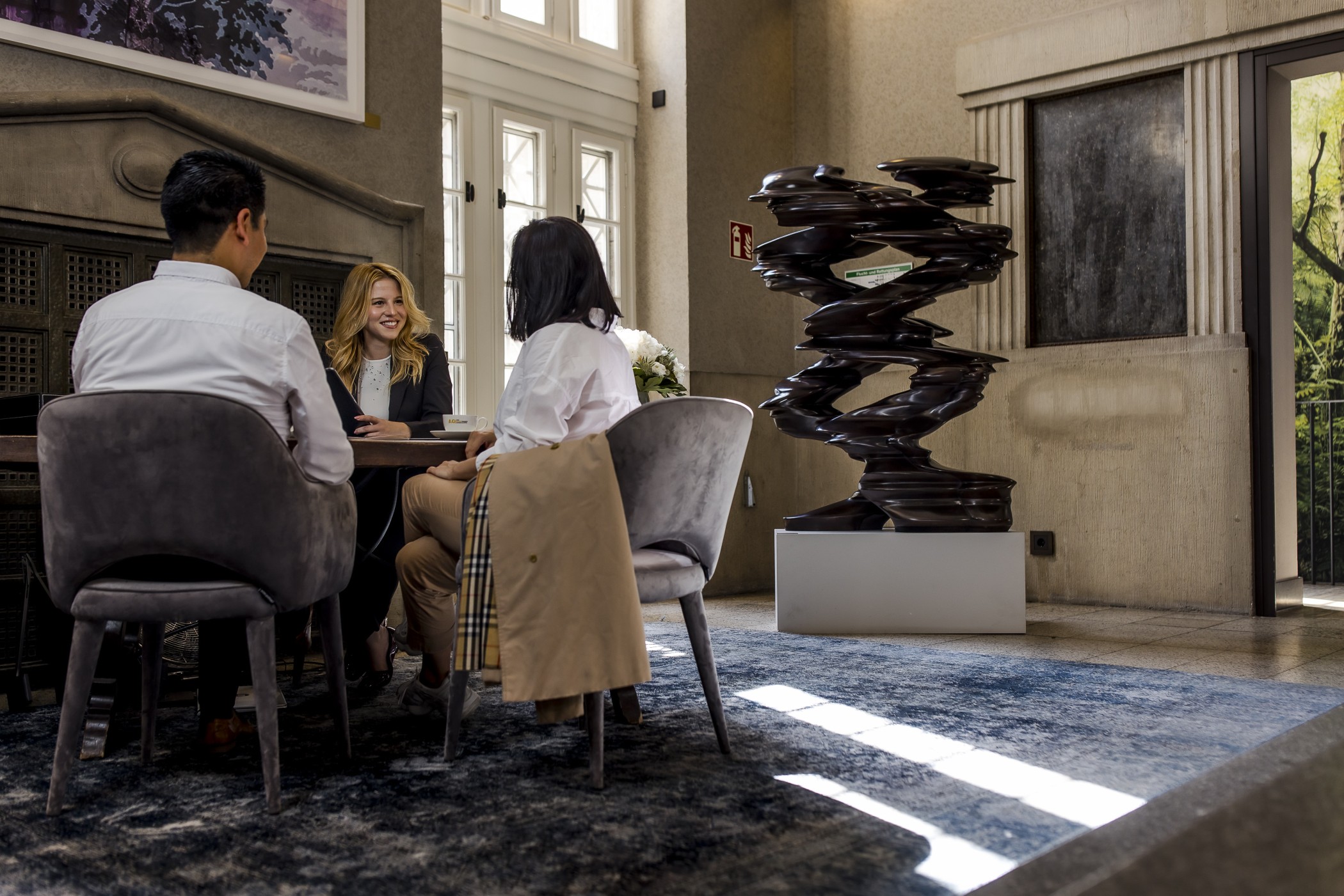 Concierge Service im The Wellem Hotel im Andreas Quartier in Düsseldorf