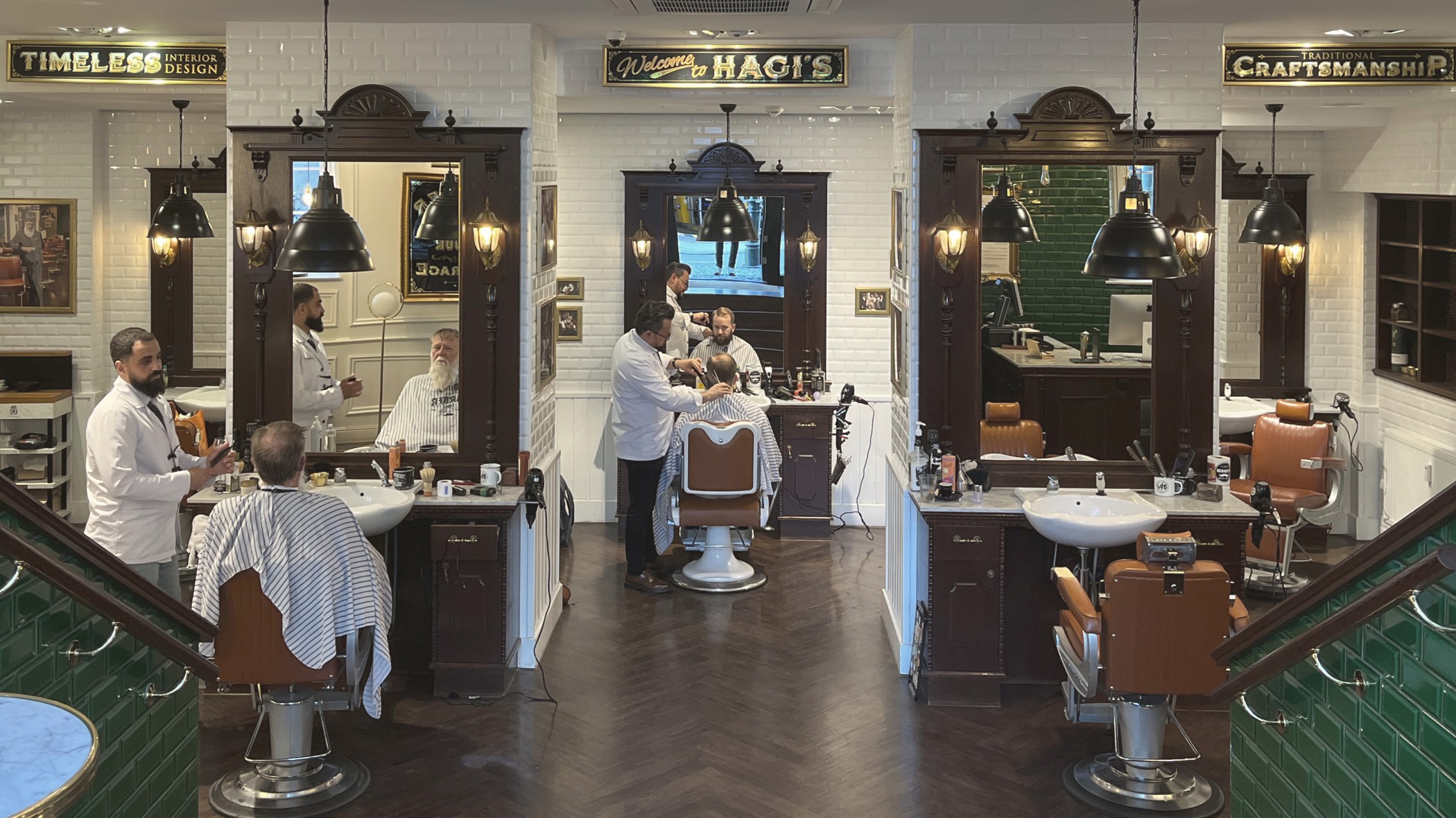 Haggis Barber Shop im Andreas Quartier in Düsseldorf