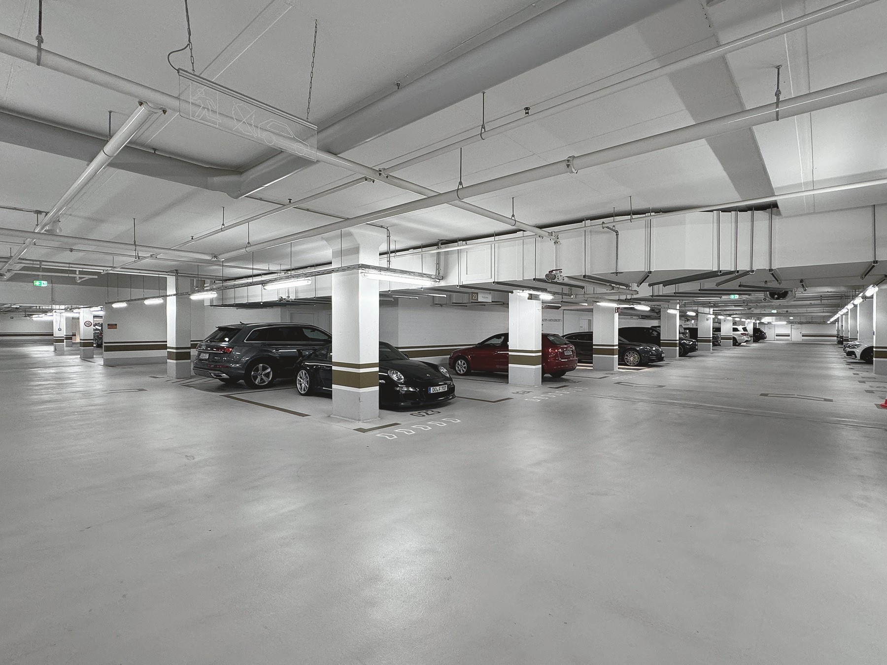 Valet Parking Tiefgarage im Andreas Quartier dem Wohnzimmer Düsseldorfs