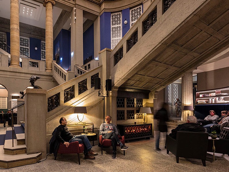 The Wellem Lounge und Bar im The Wellem Hotel im Andreas Quartier in Düsseldorf