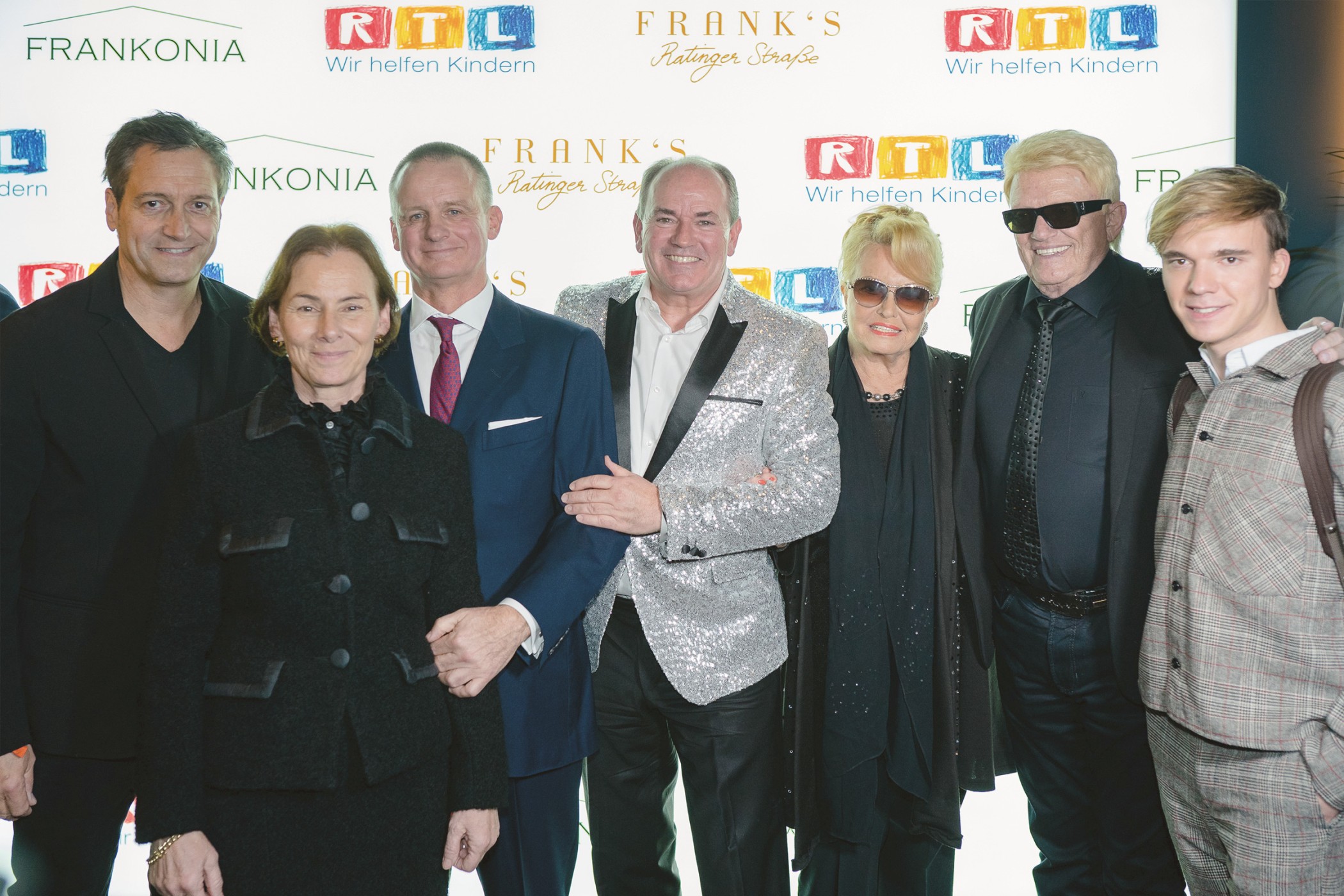 RTL Charity Event CCCC mit Uwe und Manuela Schmitz Heino Hannelore und Dieter Nuhr