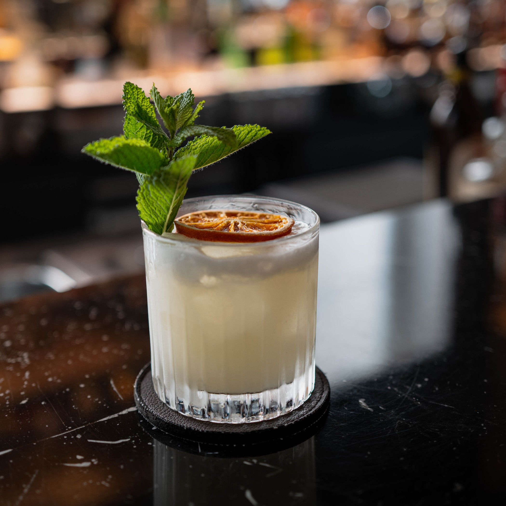 Cocktail an der The Wellem Bar im Andreas Quartier in Düsseldorf