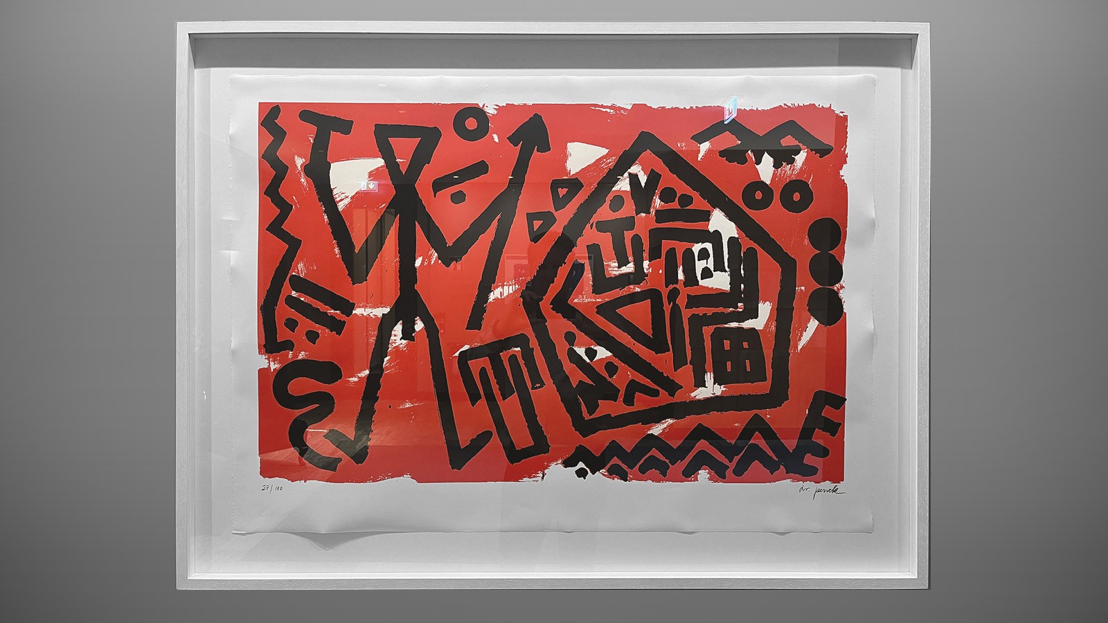 Kunstwerk im The Wellem Hotel im Andreas Quartier in Düsseldorf