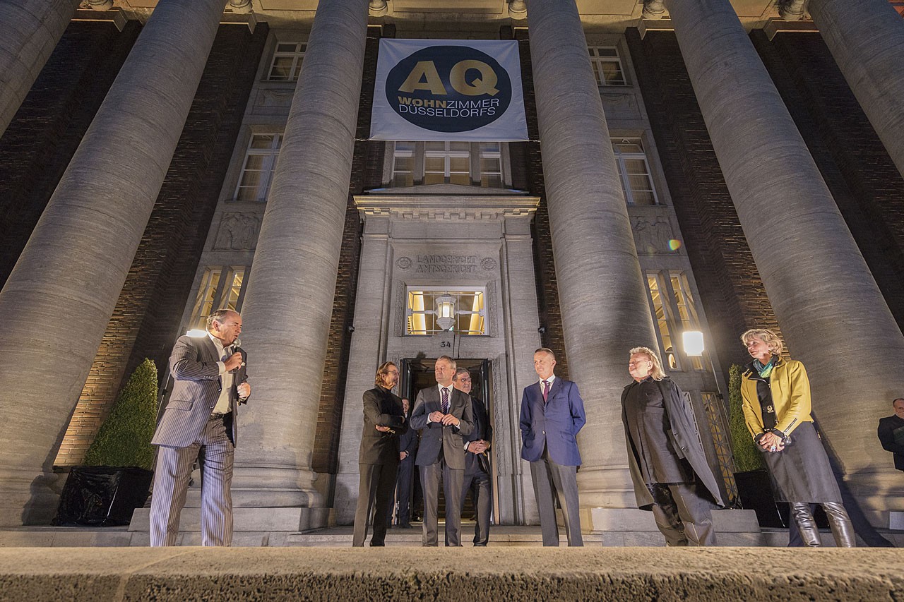 Hall of Fame prominente Gäste im Andreas Quartier in Düsseldorf