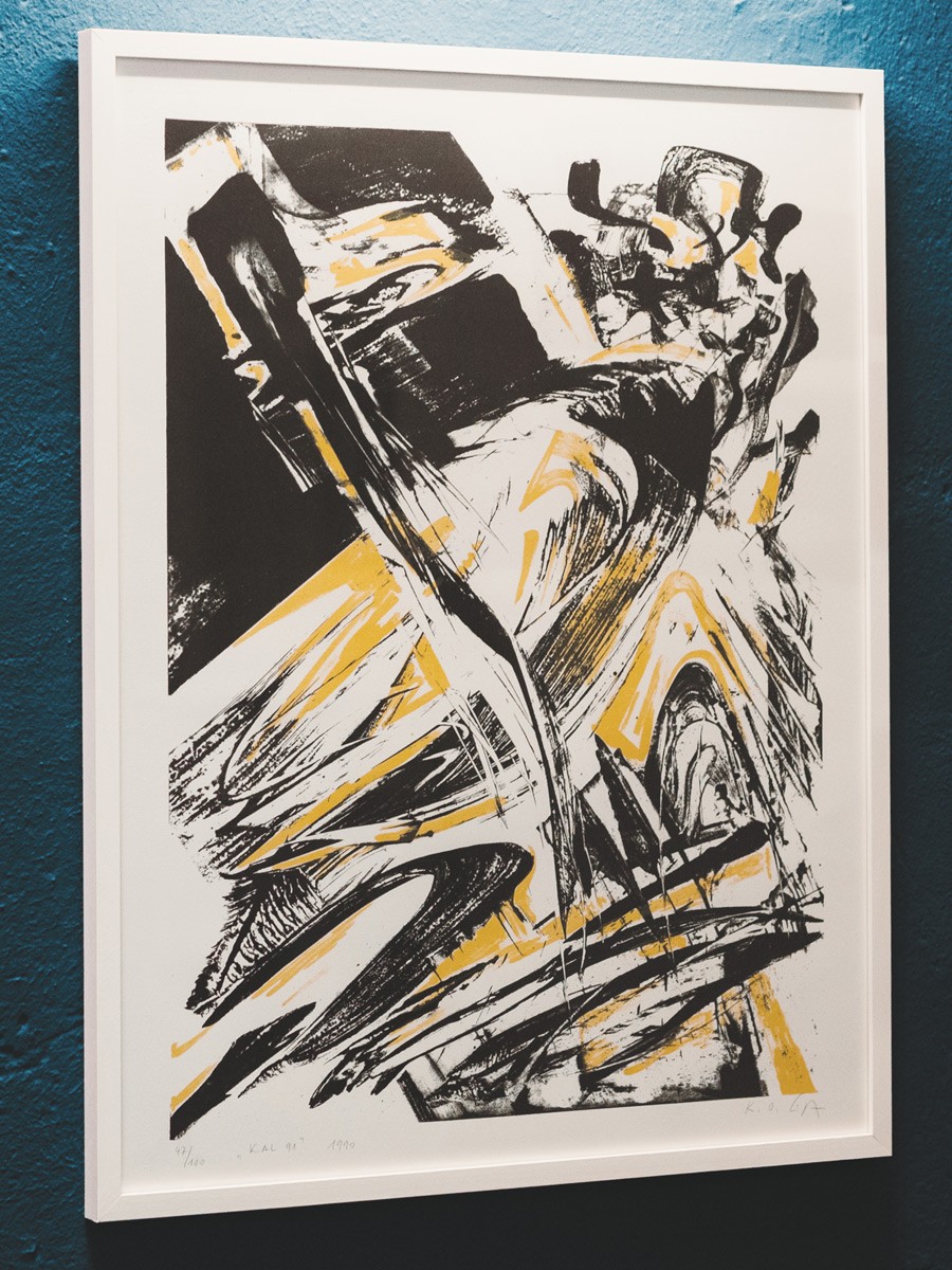 Karl Otto Götz Kunstwerk im Andreas Quartier