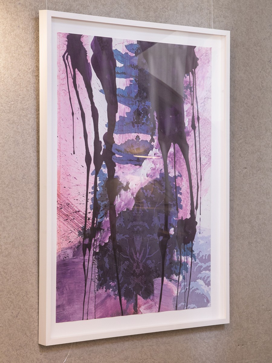 Julian Schnabel Kunstwerk im Andreas Quartier in Düsseldorf