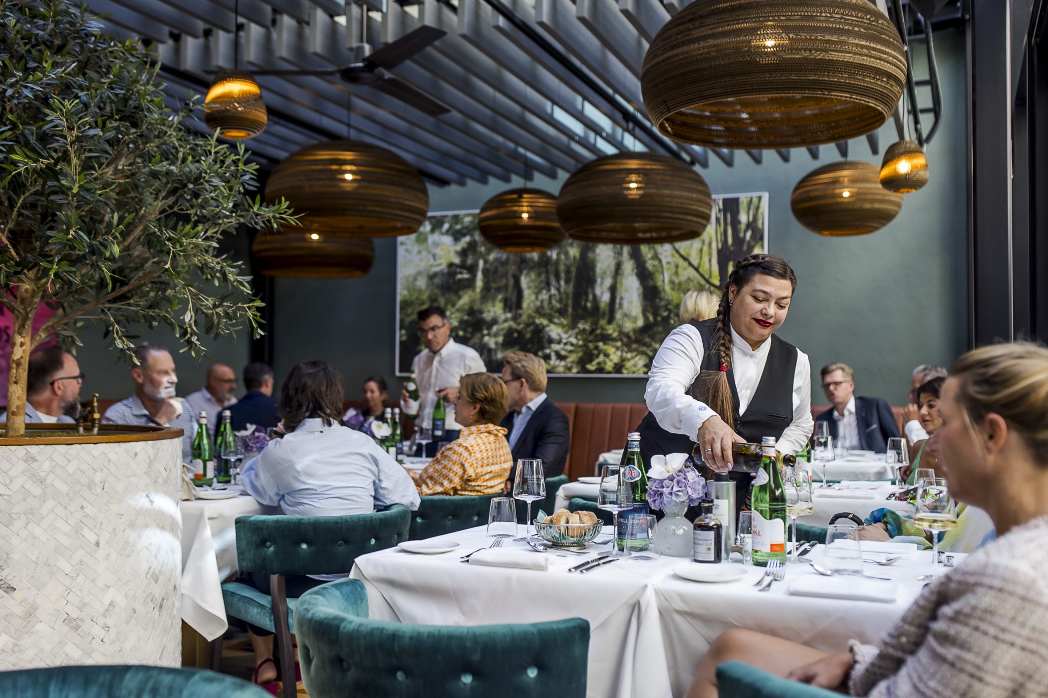 Pitti Restaurant im The Wellem Hotel im Andreas Quartier in Düsseldorf