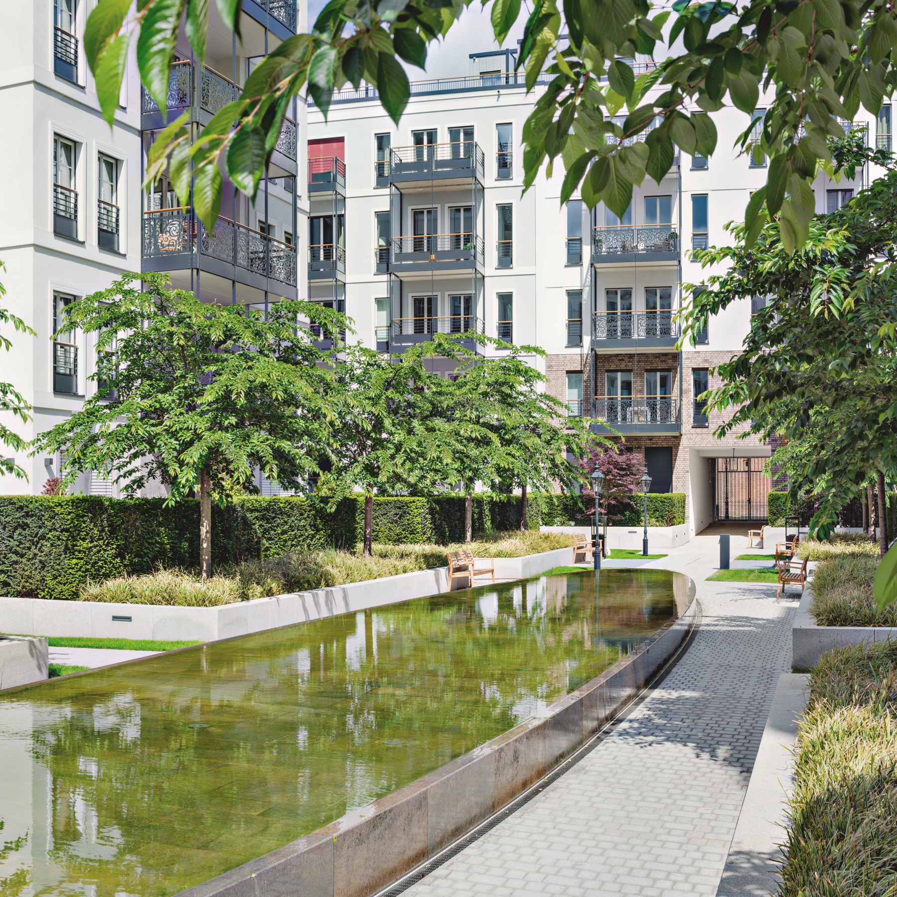 Andreas Garten im Andreas Quartier in Düsseldorf