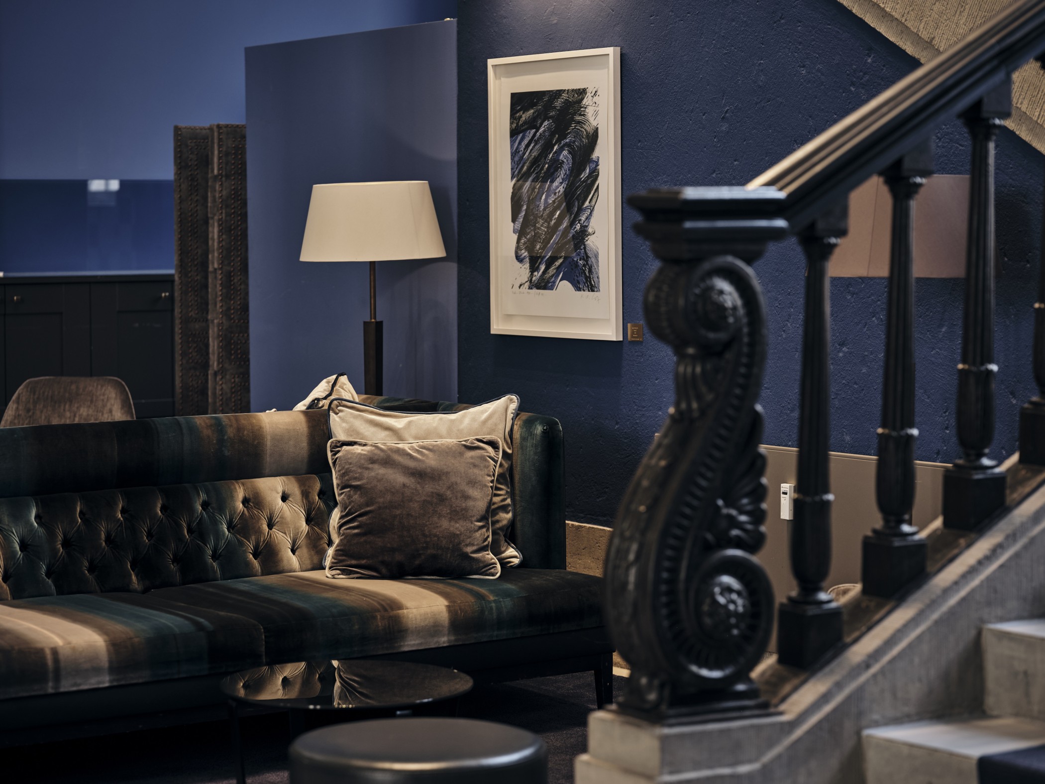 Lounge Bereich im The Wellem Hotel im Andreas Quartier in Düsseldorf