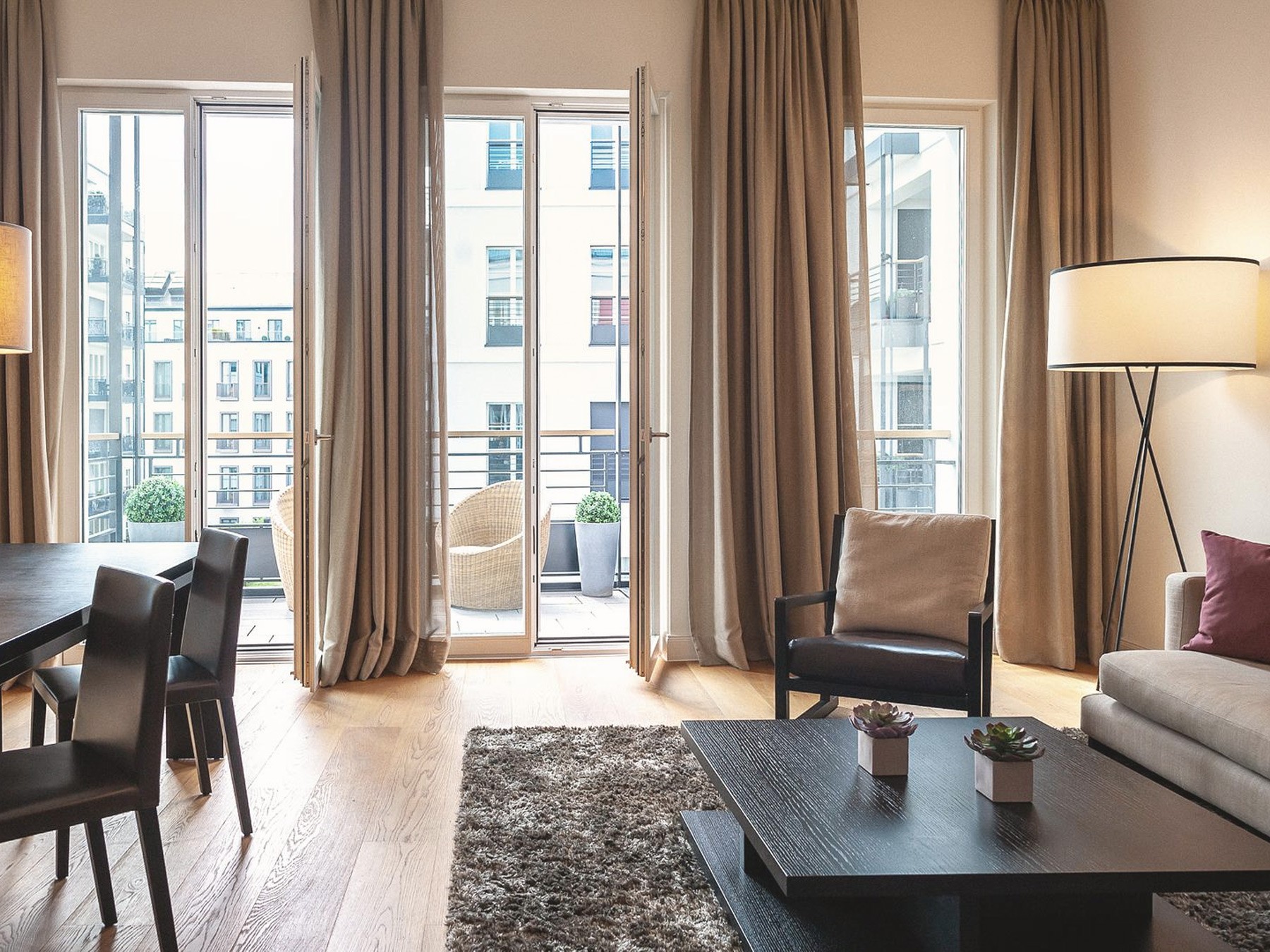 The Wellem Residences Serviced Apartment Wohnbereich