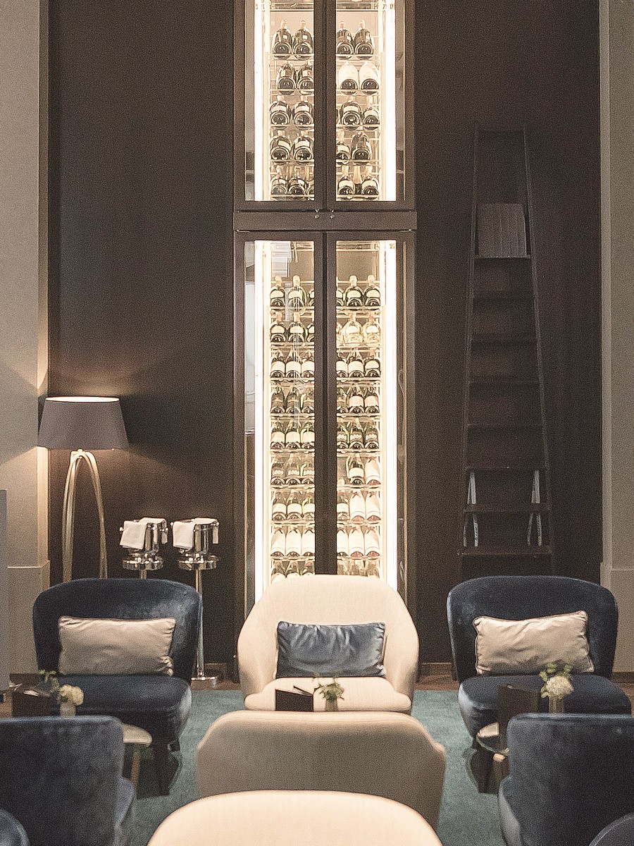 Lounge im The Wellem Hotel im Andreas Quartier in Düsseldorf