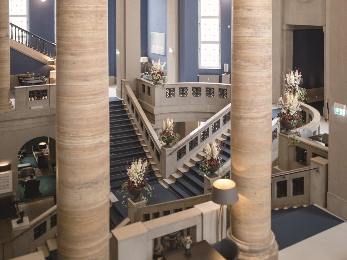 Halle im The Wellem Hotel im Andreas Quartier in Düsseldorf