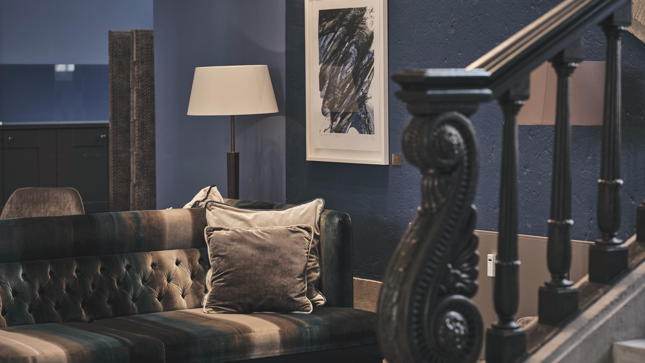 Lounge Bereich im The Wellem Hotel im Andreas Quartier in Düsseldorf