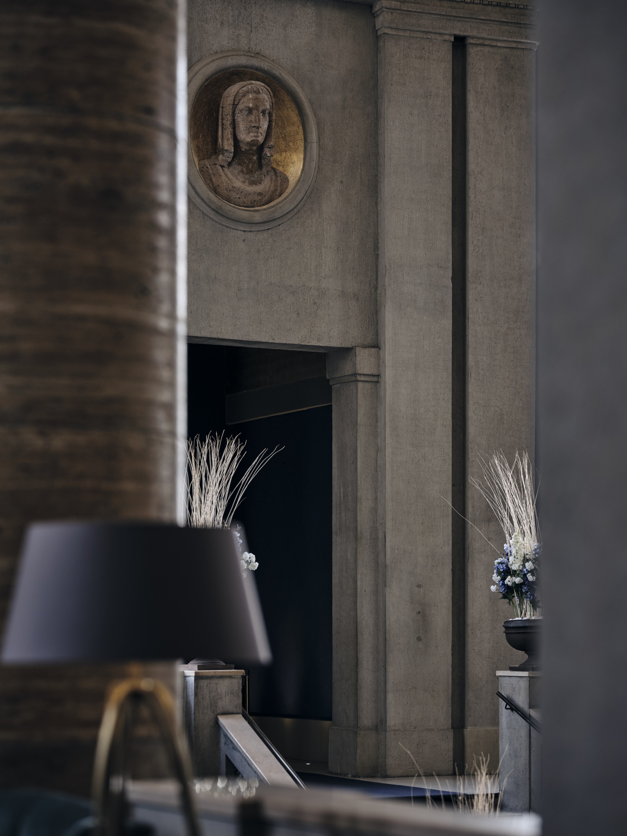 Loge im Wohnzimmer Düsseldorfs im The Wellem Hotel in Düsseldorf