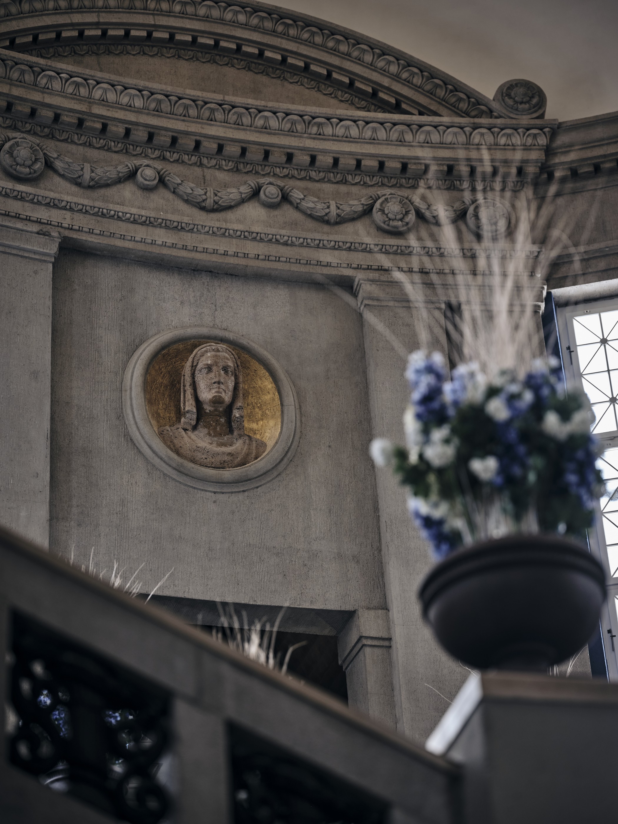 Loge im Wohnzimmer Düsseldorfs im The Wellem Hotel in Düsseldorf